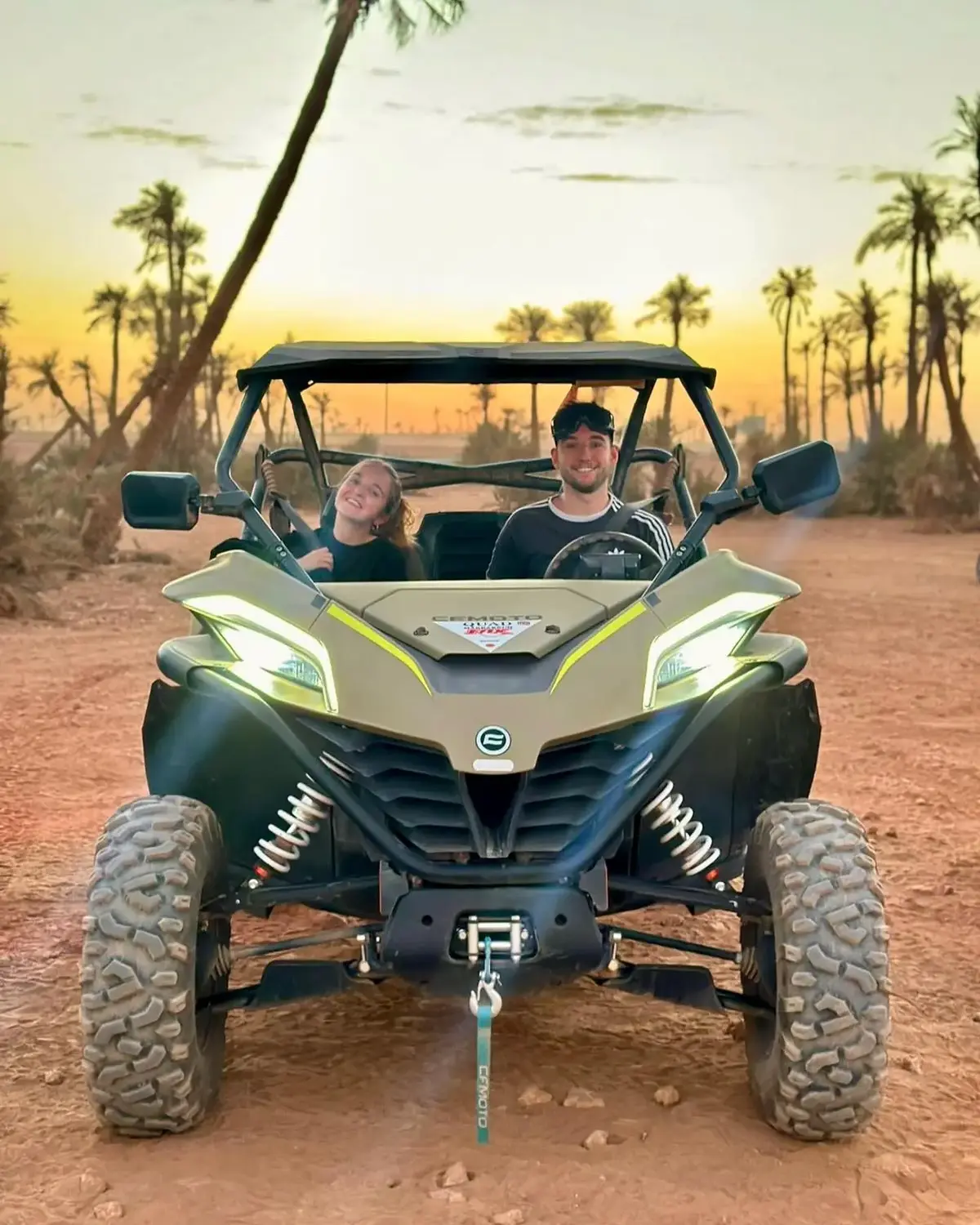 Buggy dans la Palmeraie de Marrakech